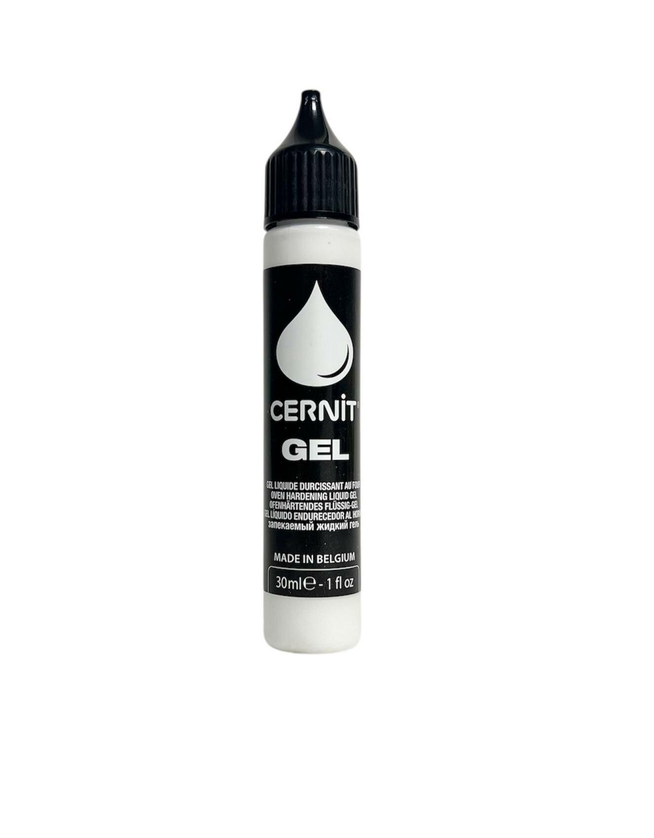 Жидкая пластика, гель для полимерной глины "Cernit Gel White"30 ml
