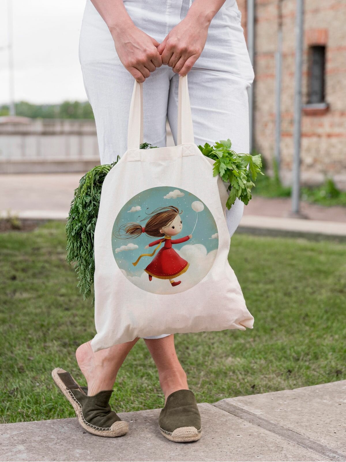 Сумка шоппер Gerasim, оранжевый — фото 1