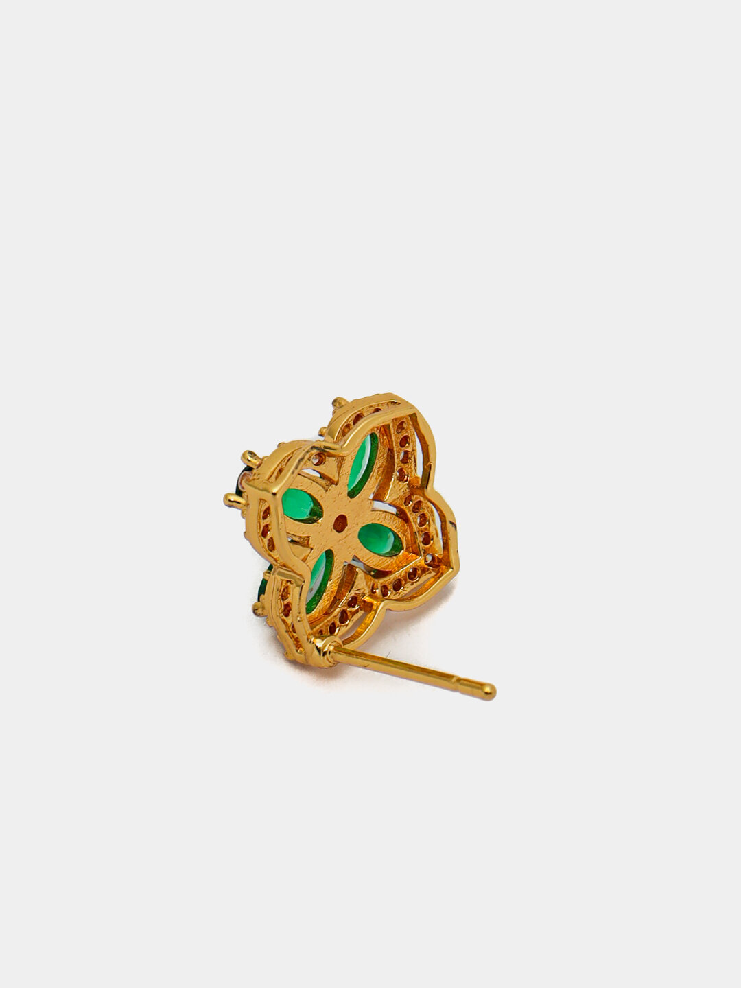 Серьги, Swarovski Zirconia, кварц, цитрин, пурпурит, хрусталь, перламутр синтетический, серебристый — фото 1