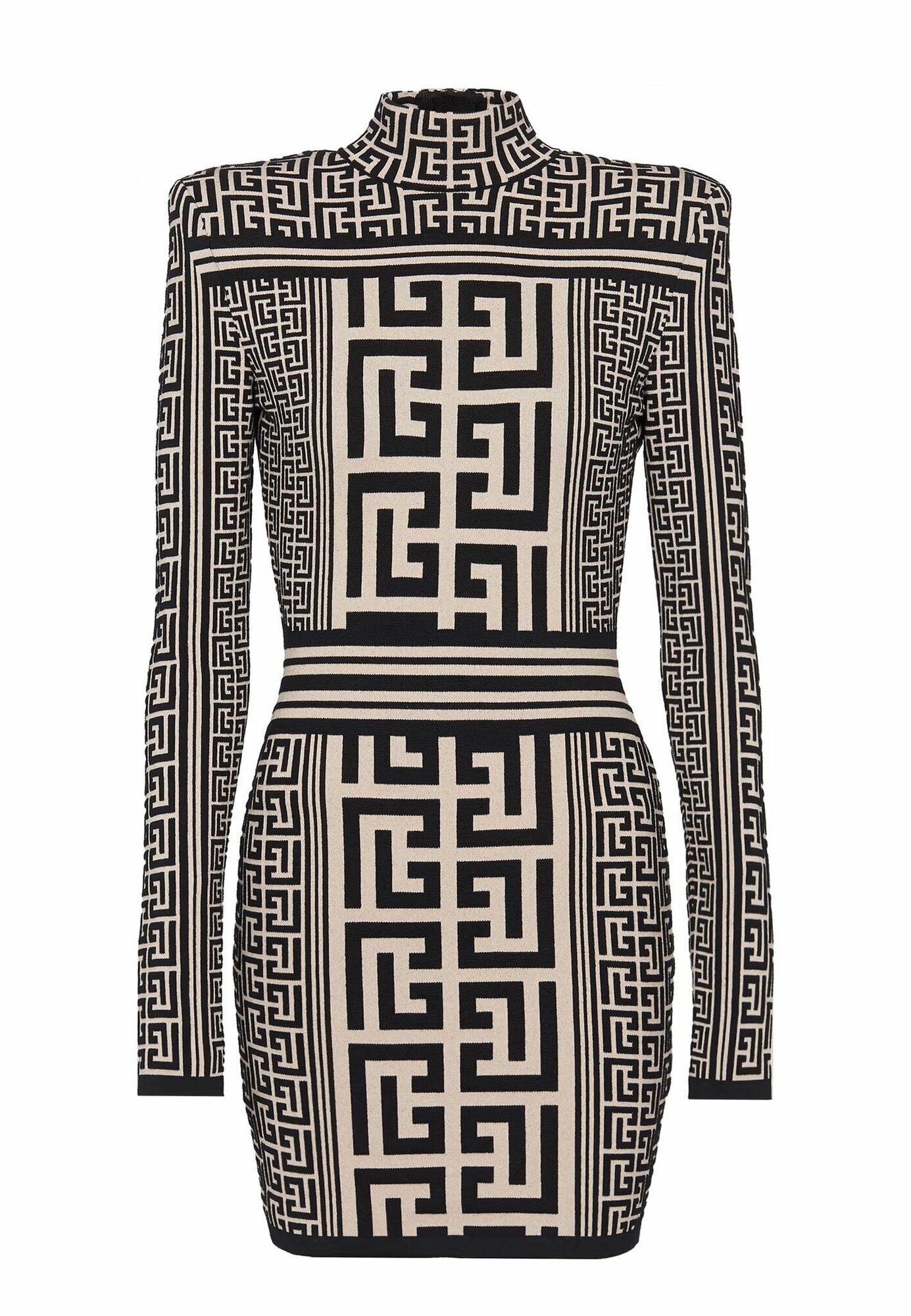 Платье BALMAIN, размер 44, черный