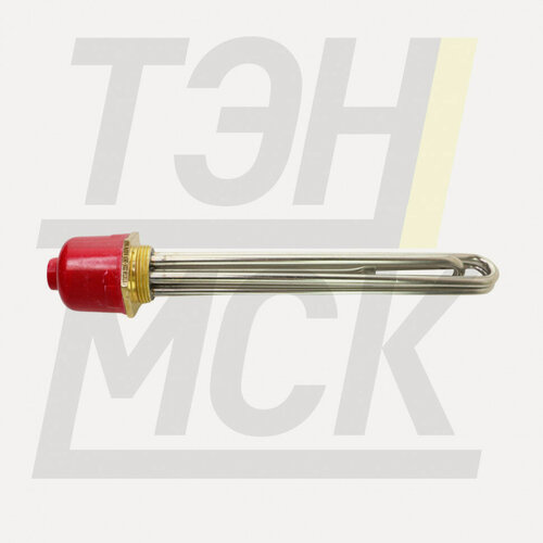 Изображение товара Блок-тэн RDT, 6000Вт(2000x3), итатэн, нерж, G1 1/4", L265мм, 220/380В, 69060