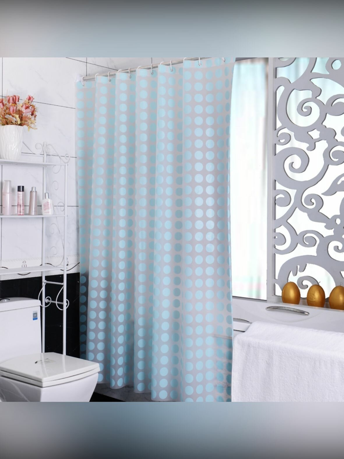 Текстильная шторка в нейтральных тонах