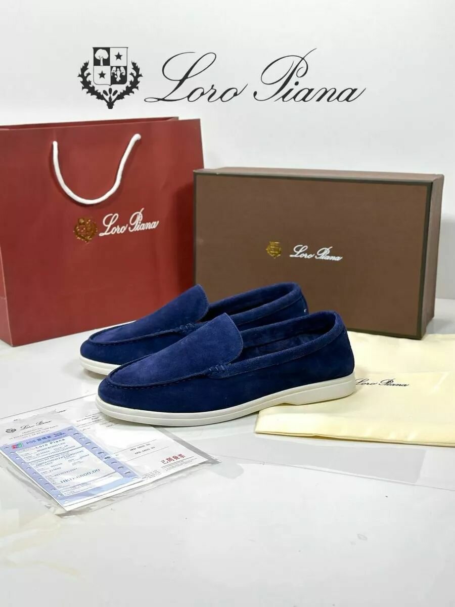 Лоферы Loro Piana, размер 40