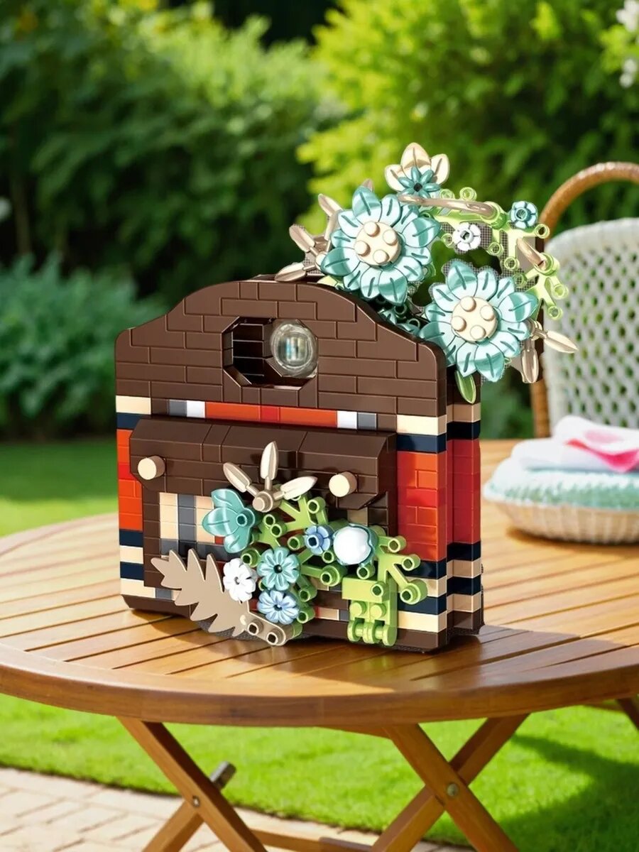 Конструктор цветы в сумке Burberry