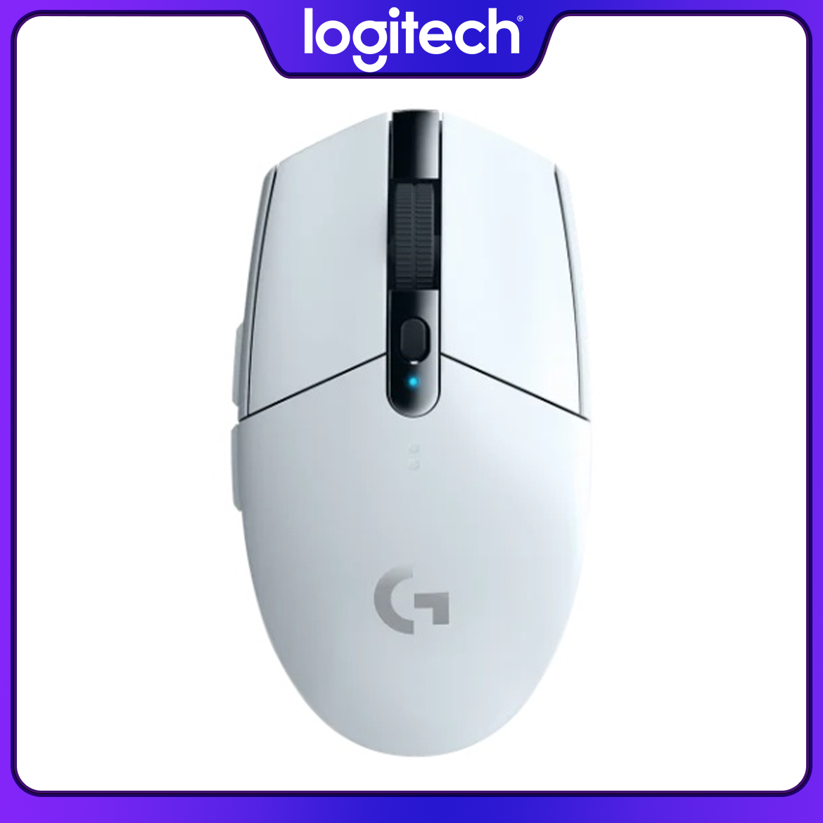 Беспроводная игровая мышь Logitech G G304/G305 Lightspeed, белый