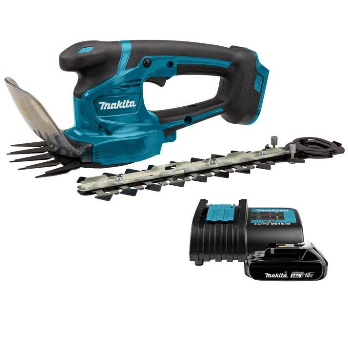 Ножницы для травы аккумуляторный 18В - 20см Li-Ion 1x1,5Ач, з/у Makita DUM111SYX