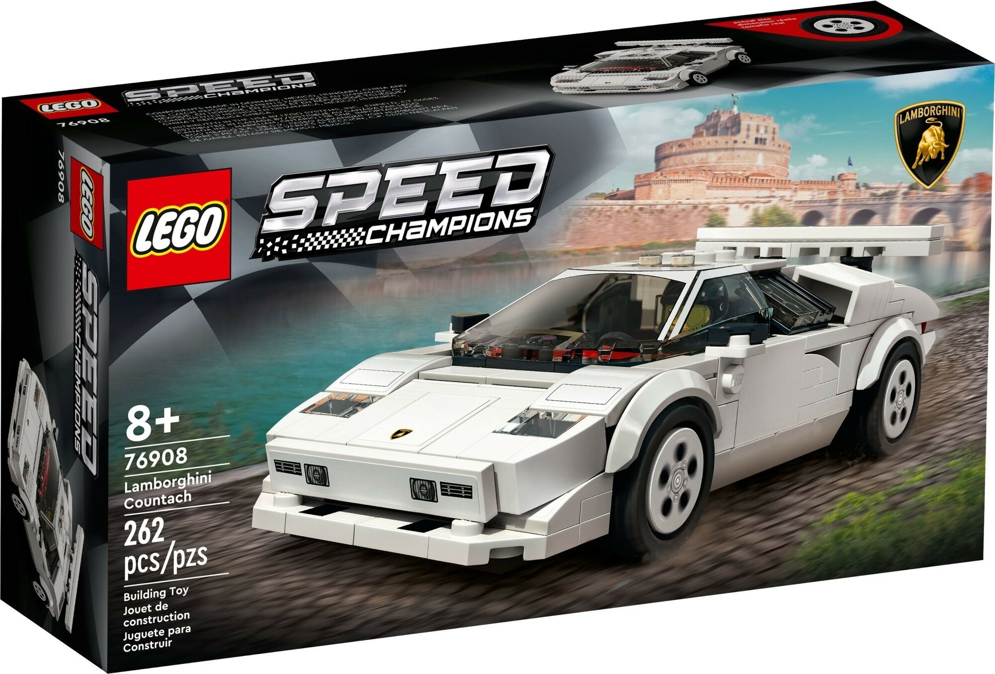 Конструктор LEGO Speed Champions 76908 Lamborghini Countach