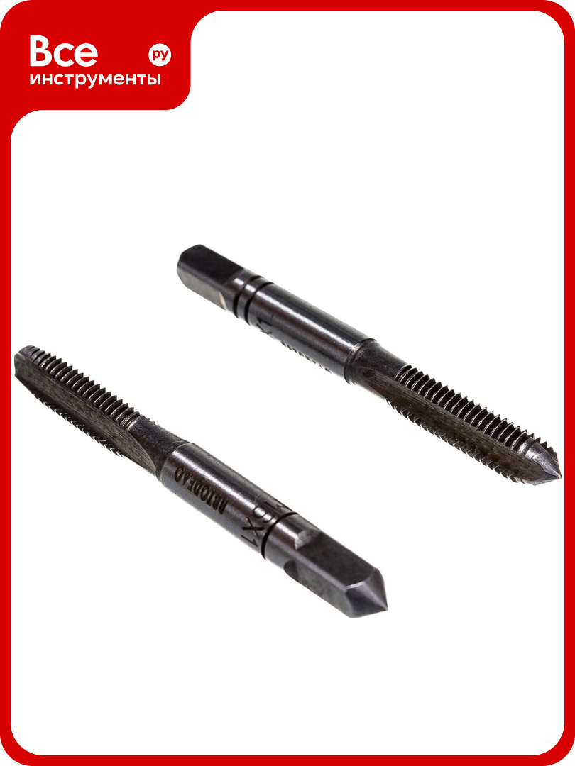 Ручной метчик АвтоDело М6 1.00мм 40821