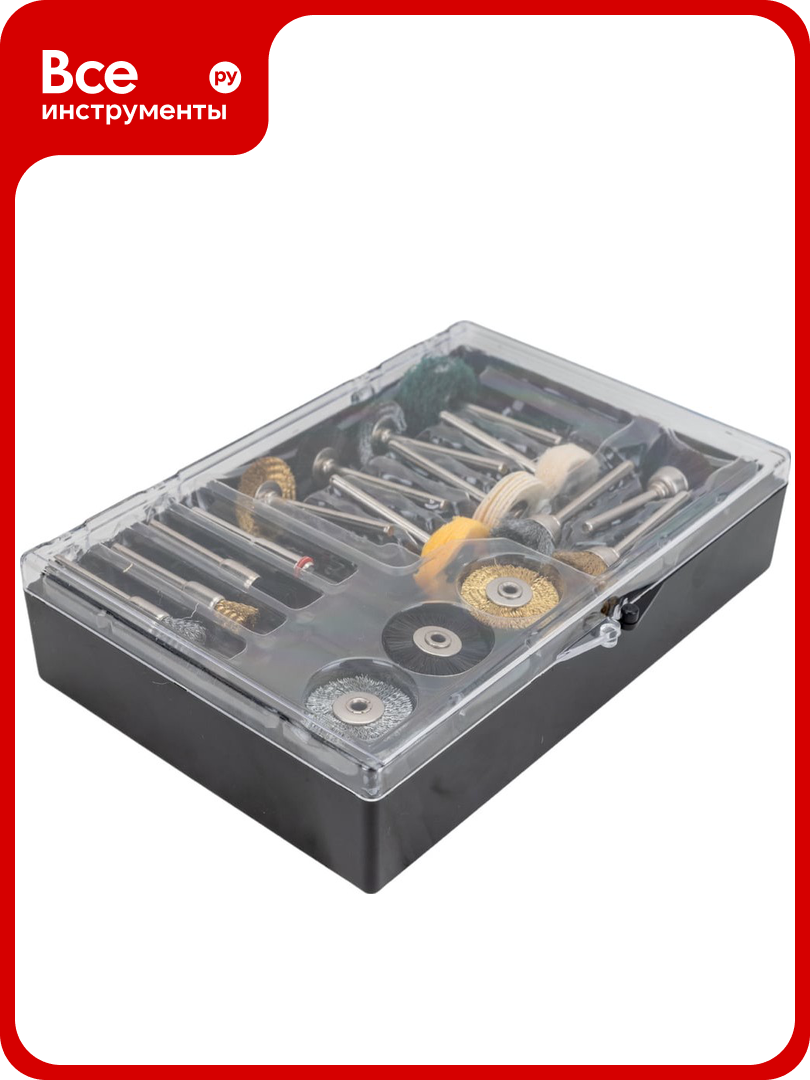 Шлифовальные и полировальные насадки 17 шт VOREL 25411