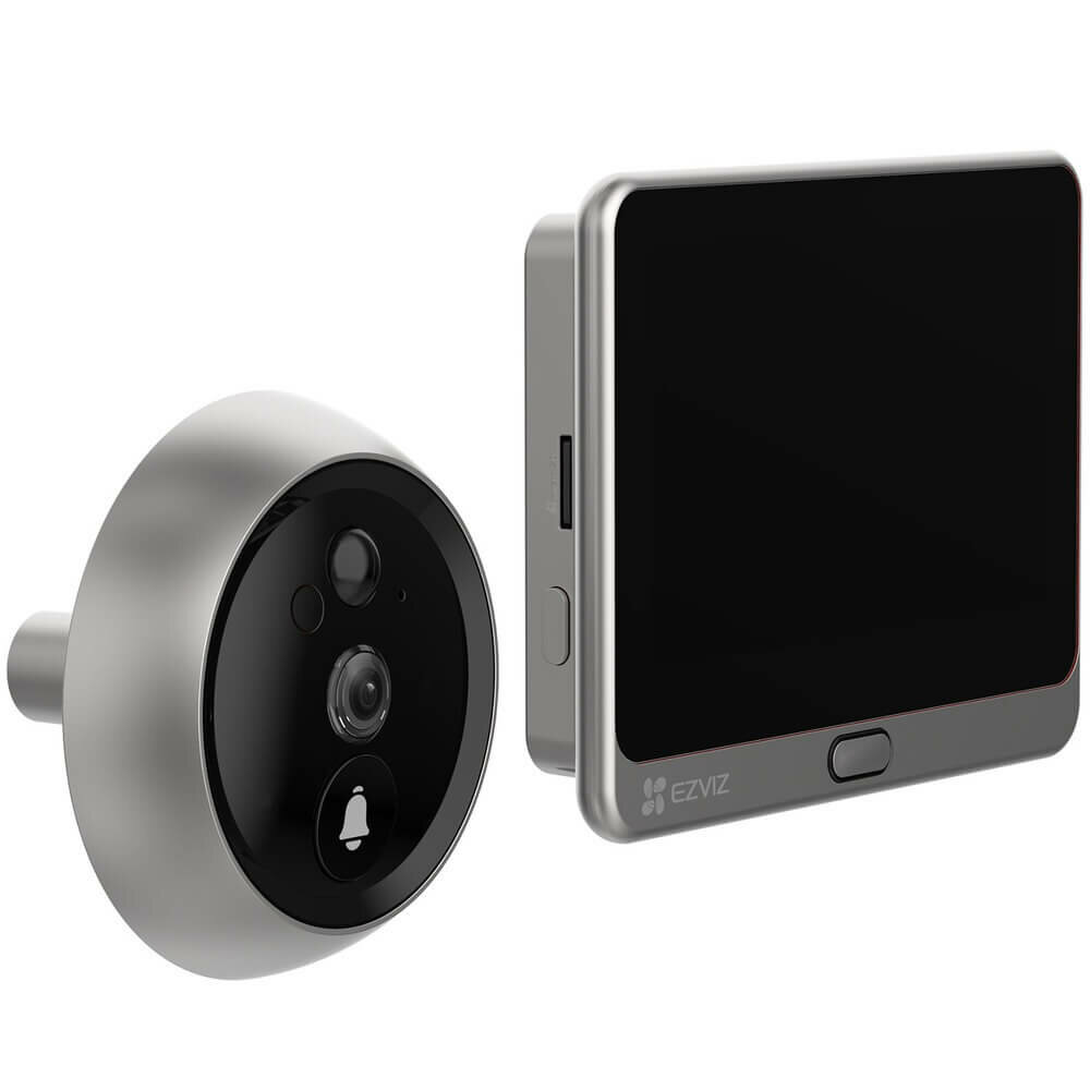 Глазок дверной Wi-Fi CS-DP2 (3WPFBS 3MP) EZVIZ монитор 4.3