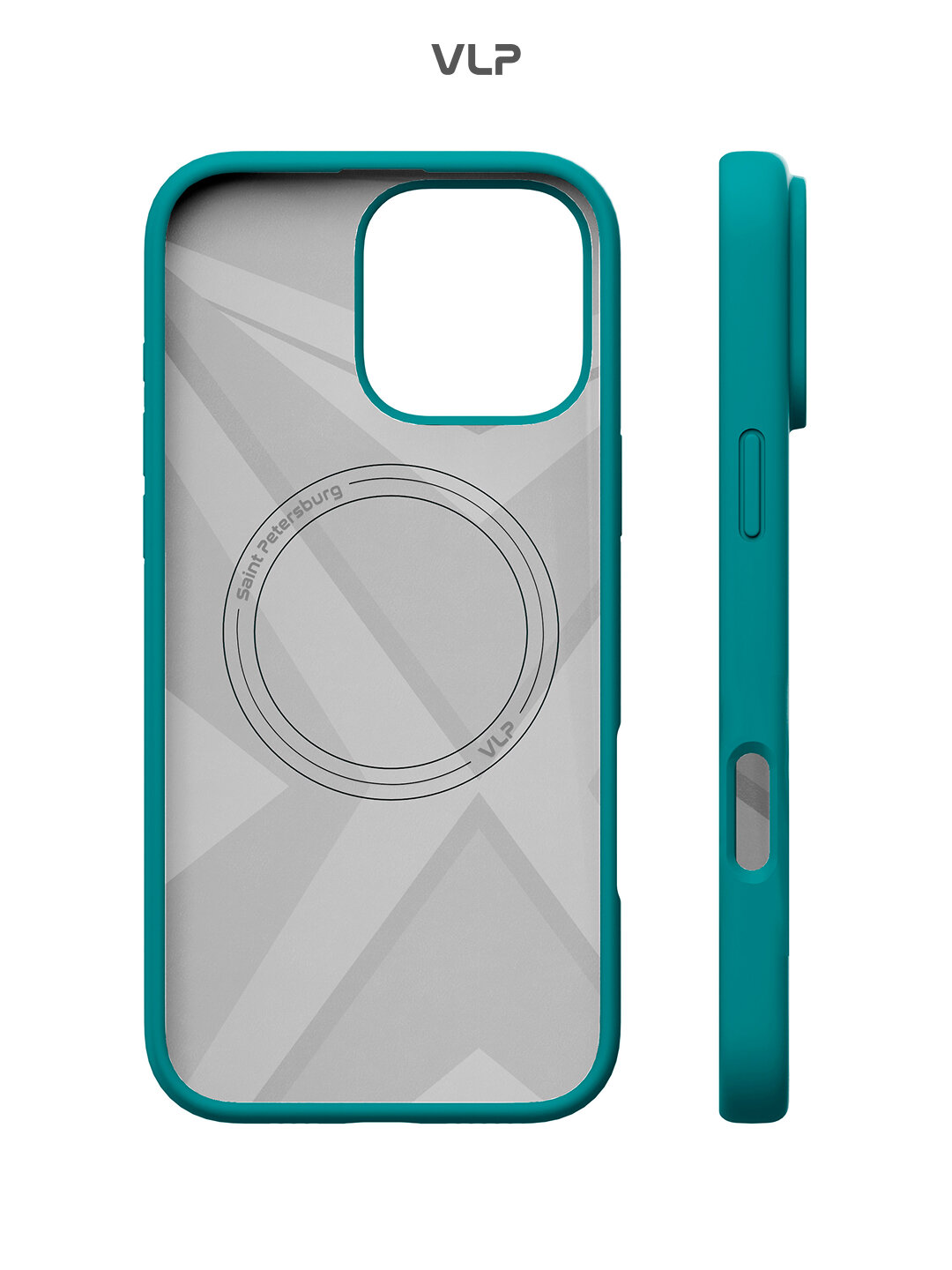 Чехол на iPhone 16 Pro с MagSafe VLP Aster Case, зеленый — фото 1