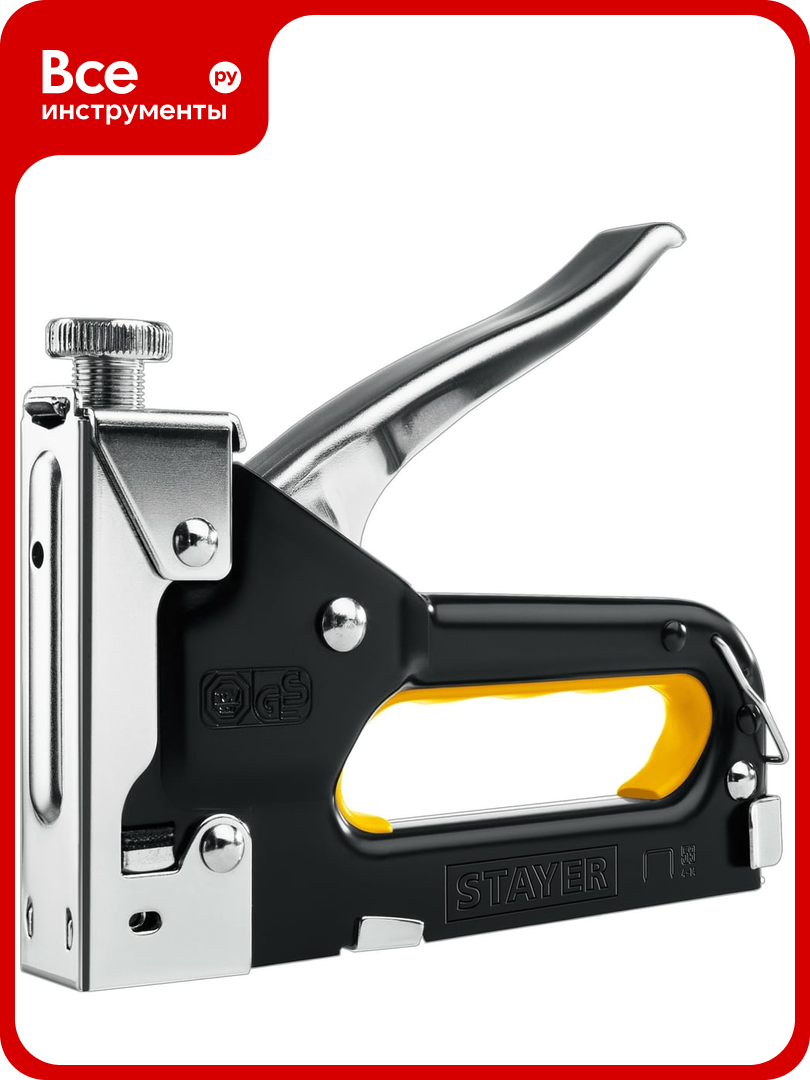 Cтальной cтеплер STAYER Max-53 тип 53 31501_z01