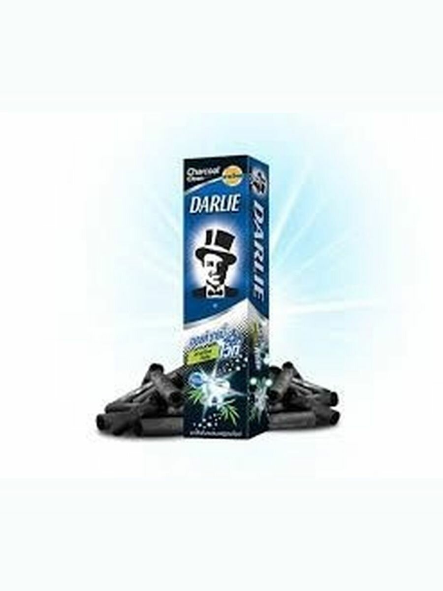 Зубная паста Дарли с древесным углем отбеливающая 140 гр.