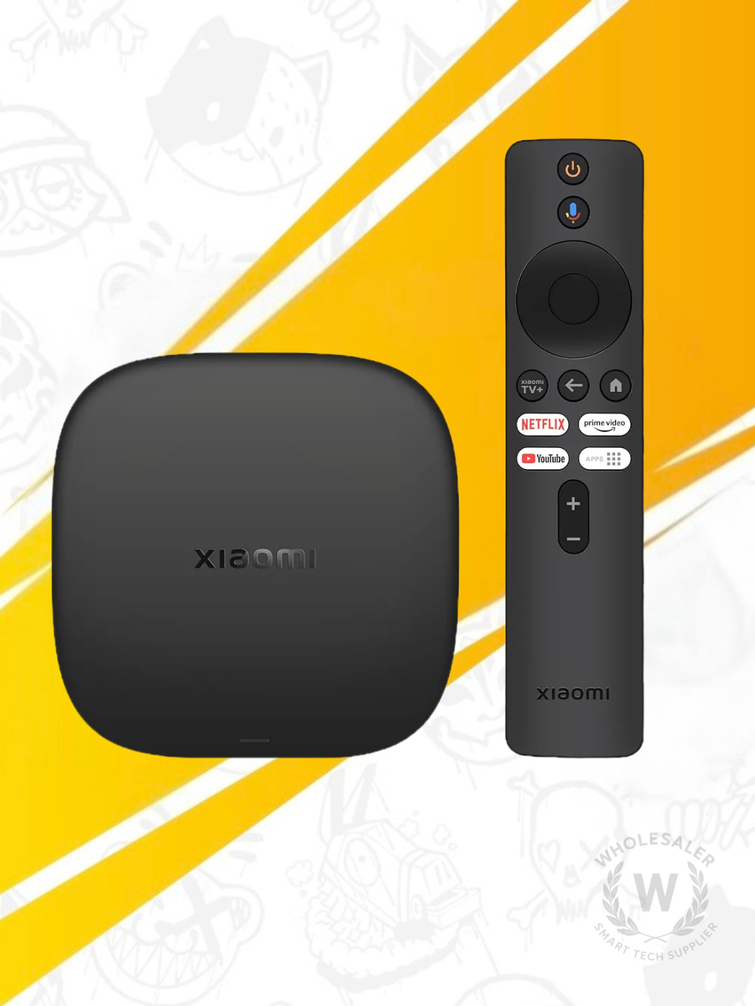 Умная ТВ-приставка Xiaomi Tv Box S 3rd Gen, 4K, Google TV, Глобальная версия — фото 1