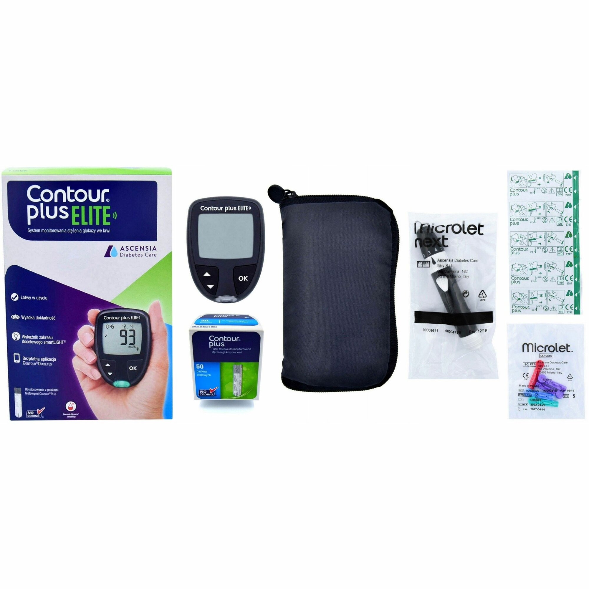 Глюкометры Глюкометр Contour Plus Elite (Контур Плюс Элит), синхронизация с приложением