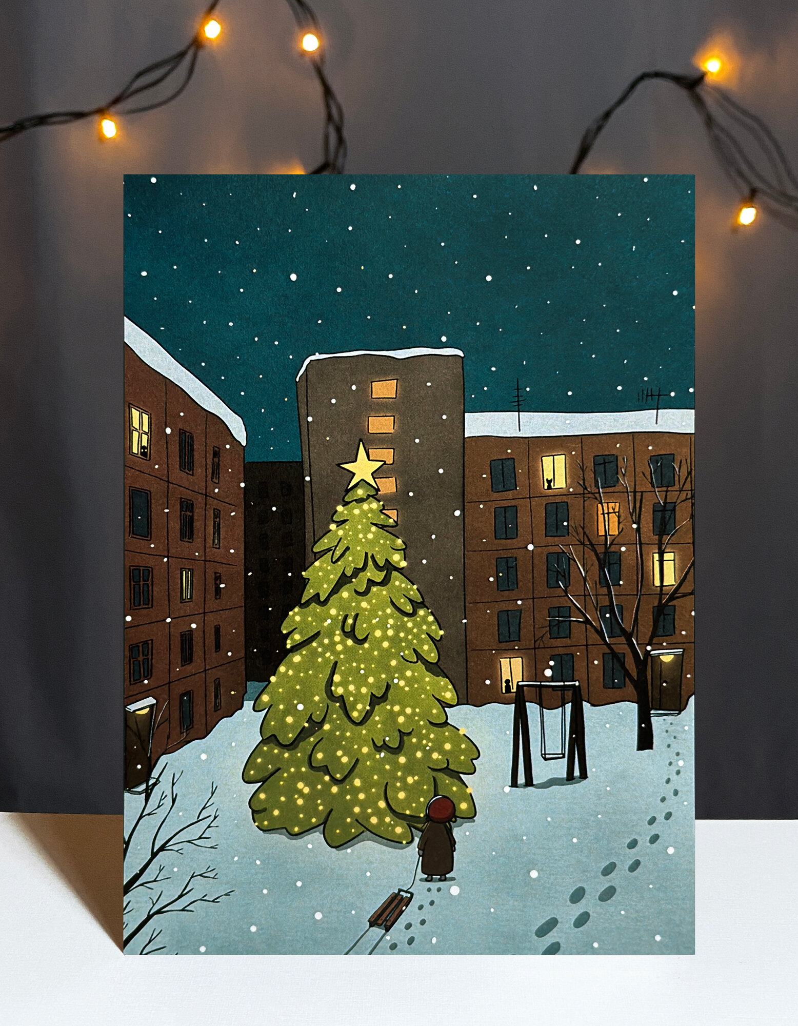 Авторская открытка Vikiavelly 