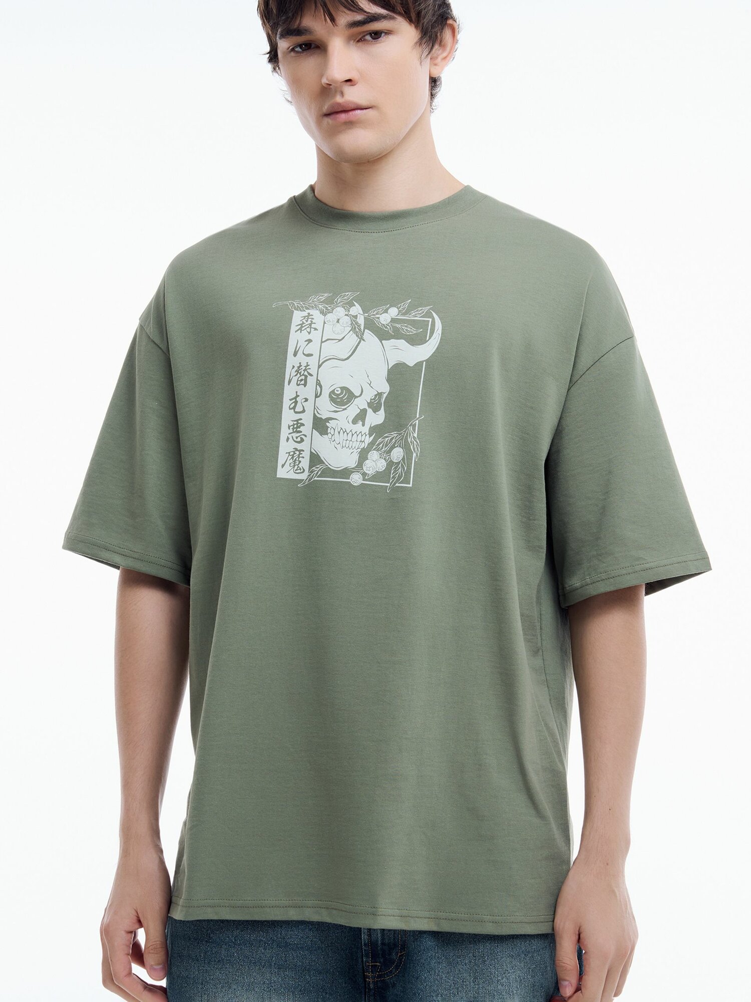 Футболка спортивная ТВОЕ размер M хаки