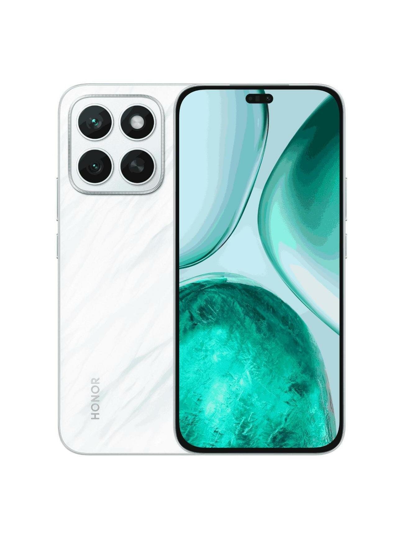 Смартфон HONOR X8c 8/256GB White — фото 1