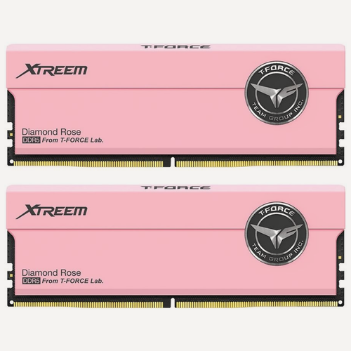 Изображение товара Оперативная память TEAMGROUP T-Force Xtreem (FFPD532G7200HC34ADC01) DDR5 32GB (2x16GB) 7200MHz, розовый