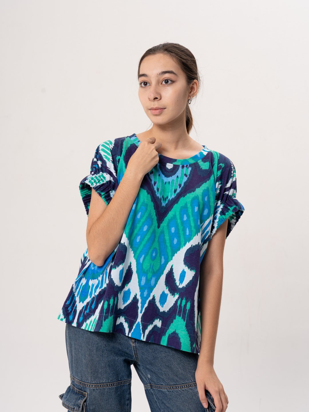 Кроп-топ Summer Human Wear, 1 шт., размер M, бесцветный