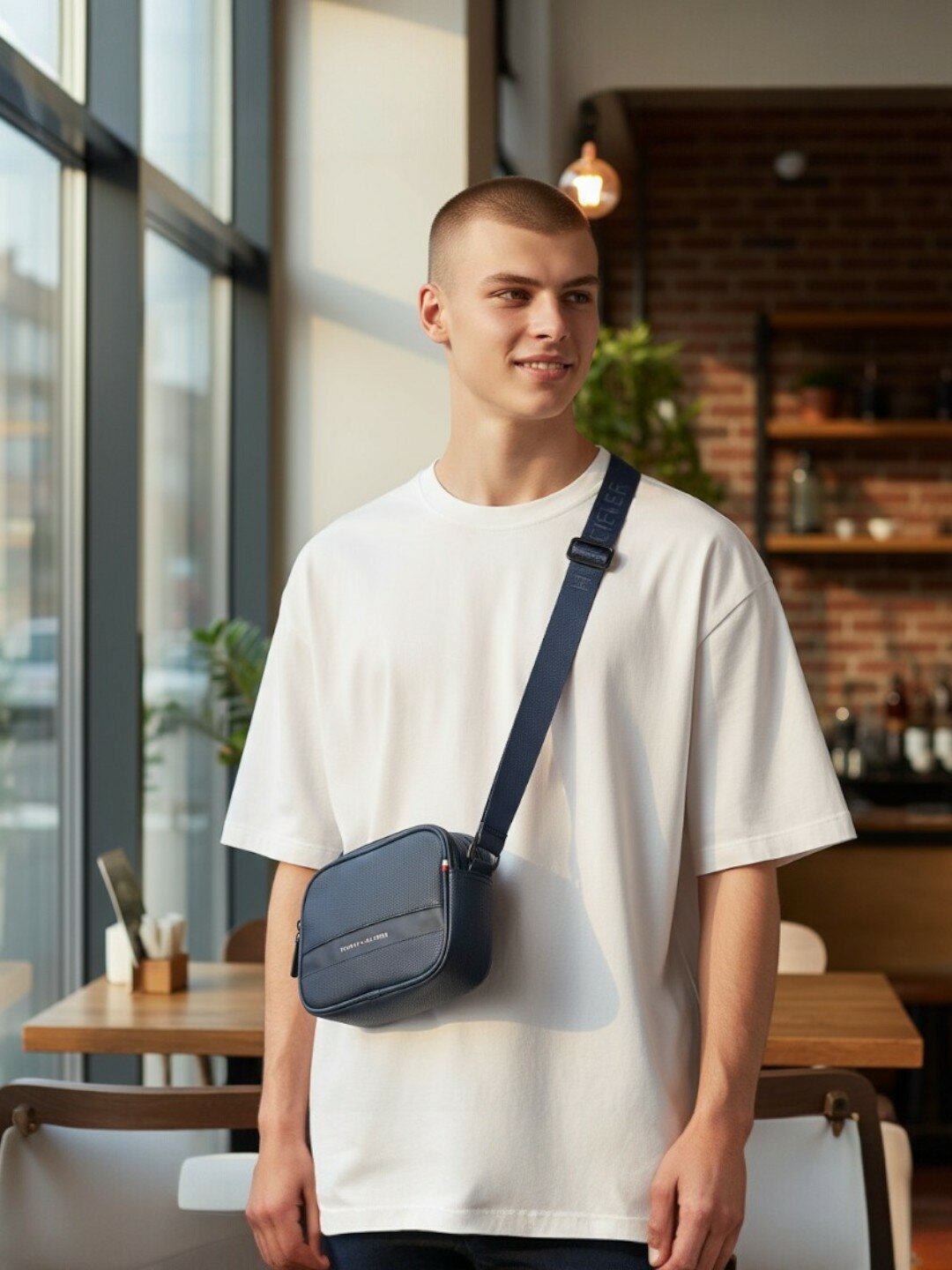 Сумка барсетка  Tommy Hilfiger, черный — фото 1