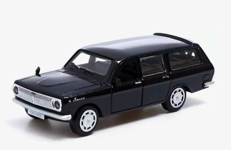 Машинка металлическая игрушка Волга Газ24-02 12см масштаб 1:43