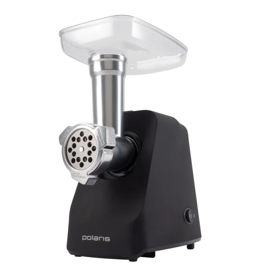 Мясорубка PMG 1855 с насадками черная пластик 2 решетки 1800Вт