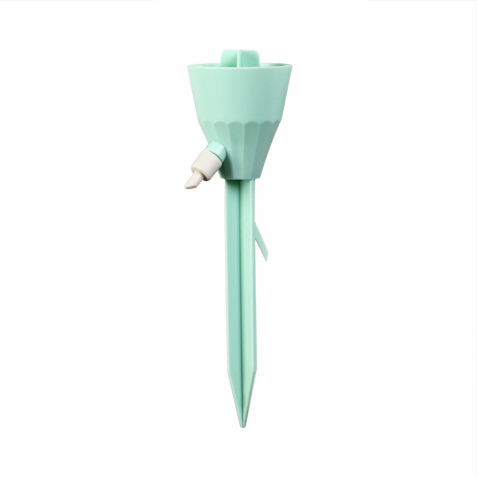 Автополив для комнатных растений под бутылку 2 шт. в наборе регулируемый с краном пластик высота 17.5 см