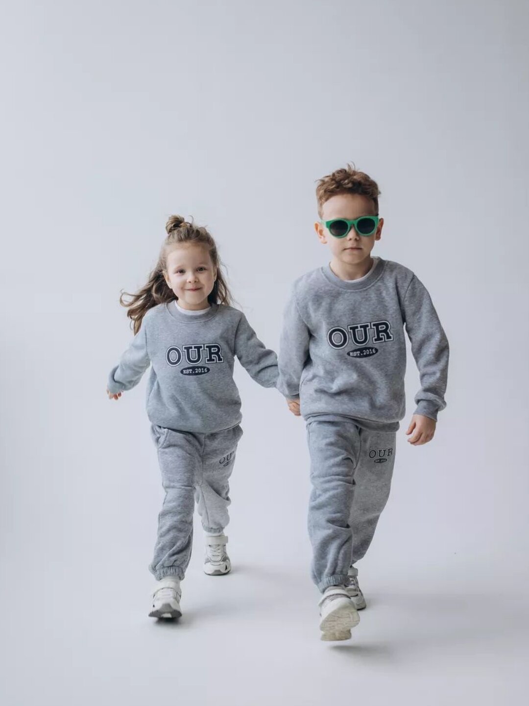 Комплект одежды , размер 90, серый — фото 1