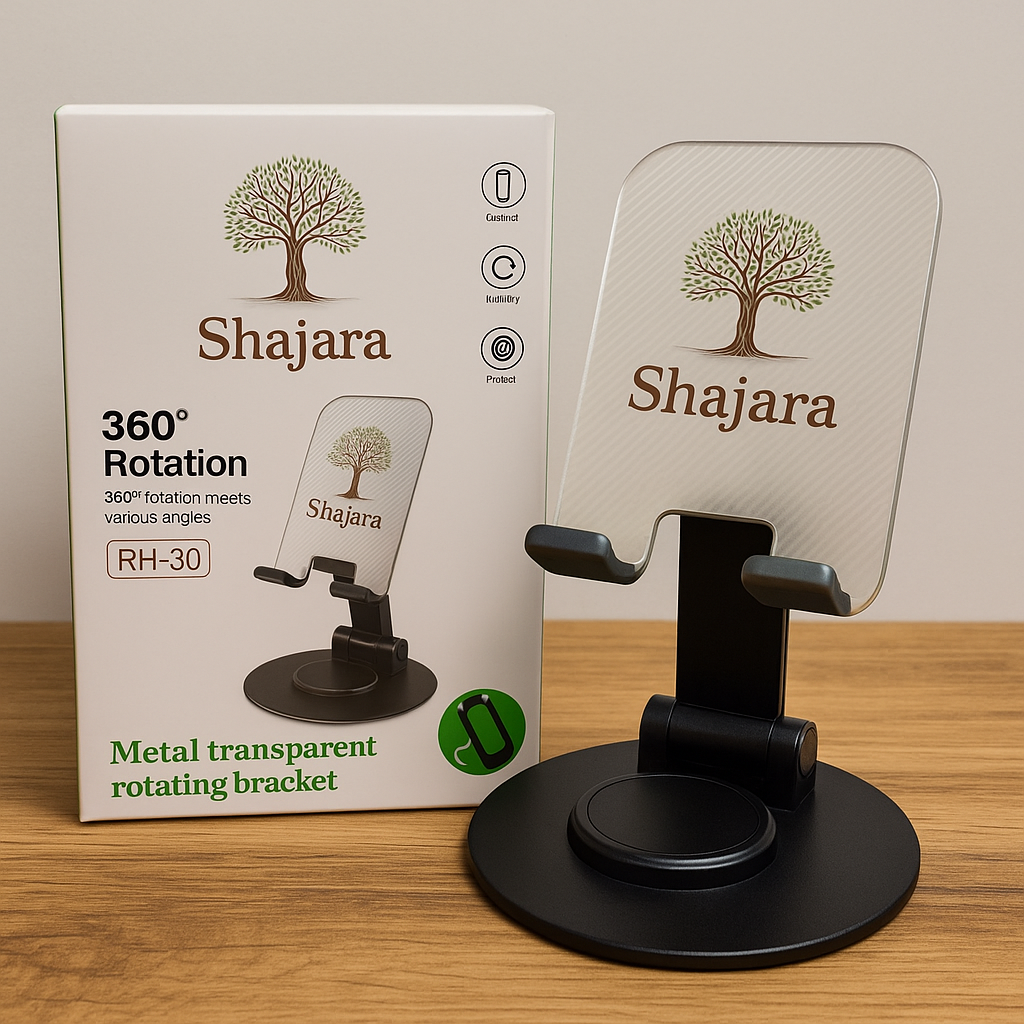 REEX RH-30 Металлический прозрачный Поворотный кронштейн Универсальная подставка для телефонов.