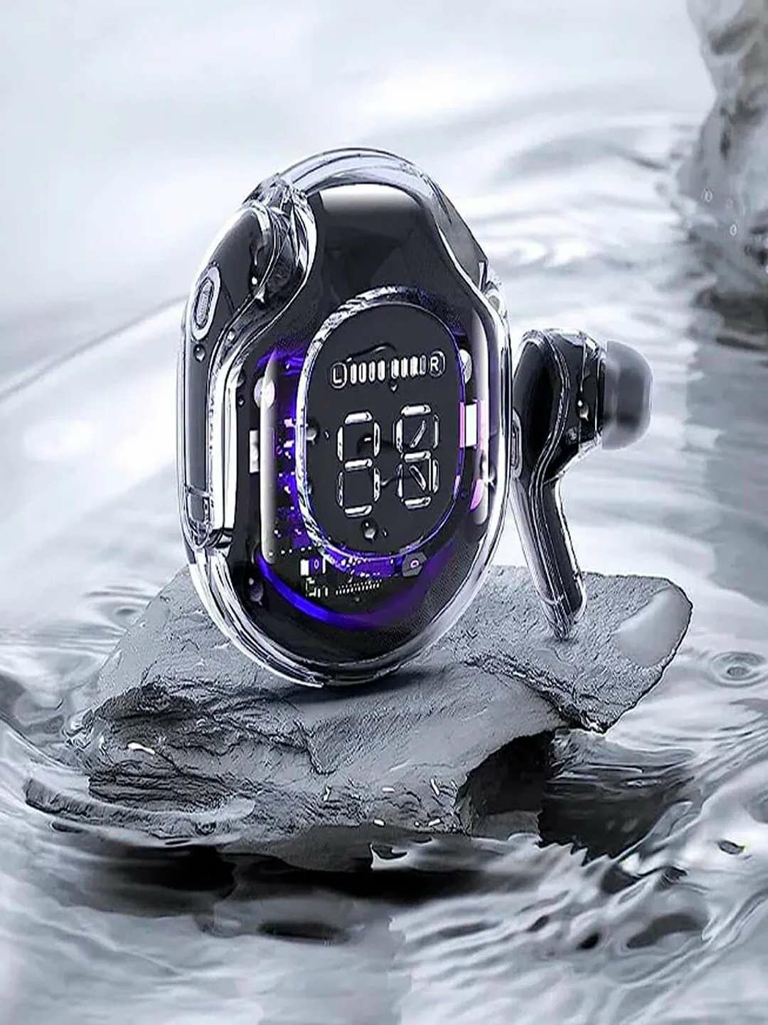 Беспроводные внутриканальные наушники Air 39, чёрного цвета.