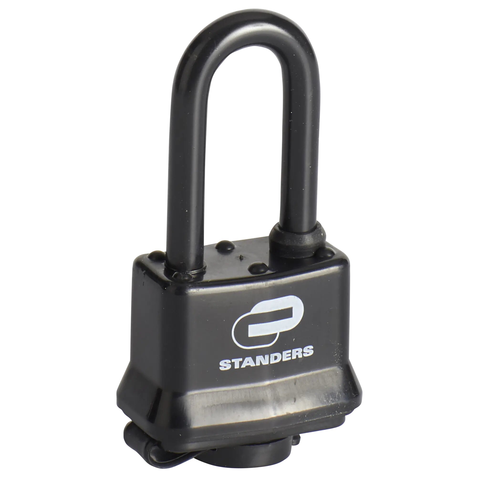 Замок внешний сталь 44мм с длинной дужкой