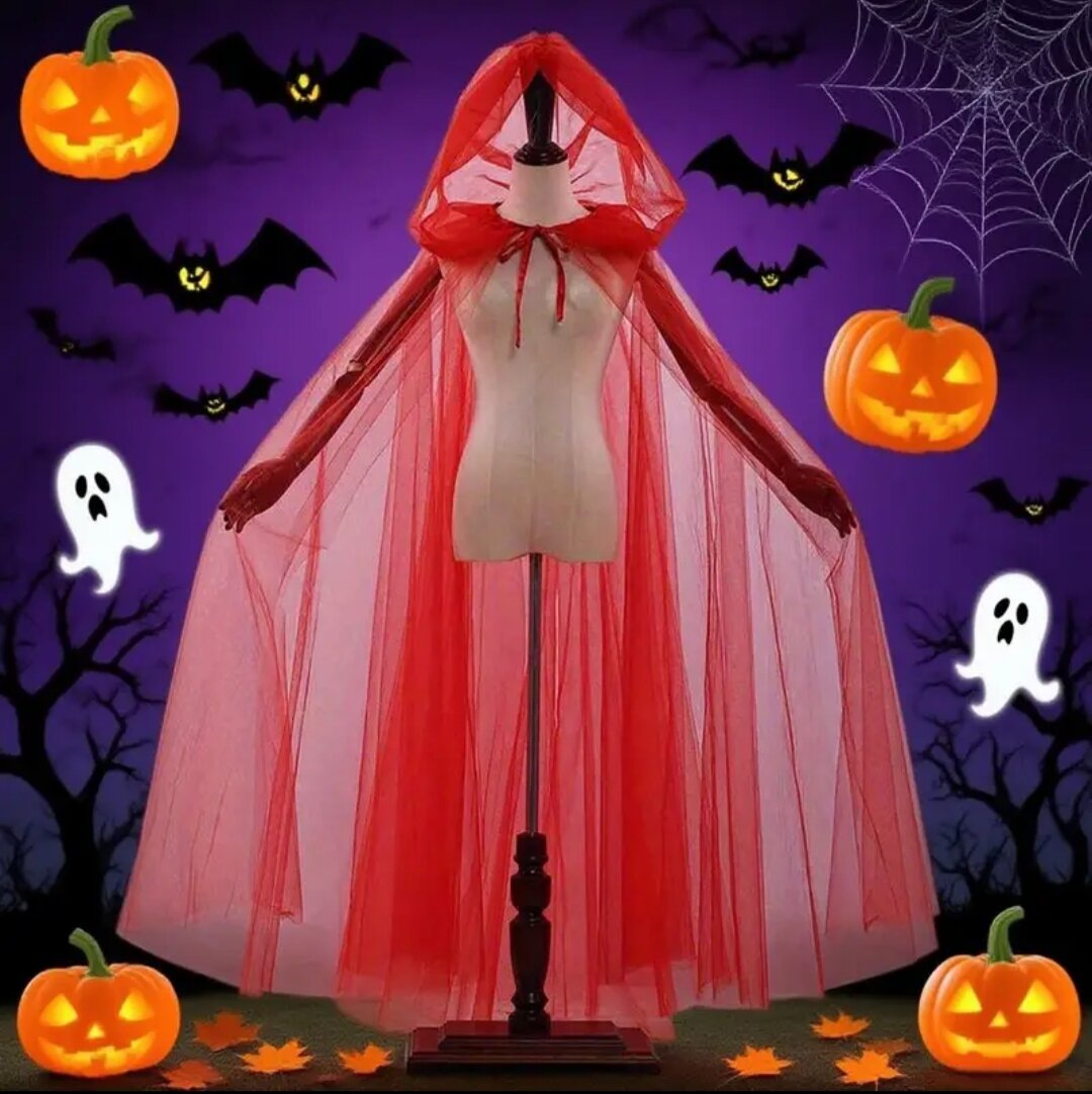 Мантия-накидка карнавальная,140см — фото 1