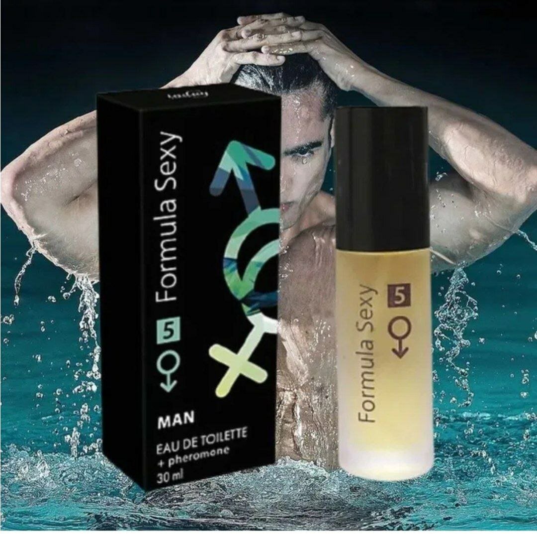 ПарфюМ для мужчин "Formula Sexy №5", с феромонами, 30 мл, оригинал продуктMADE IN GERMANI