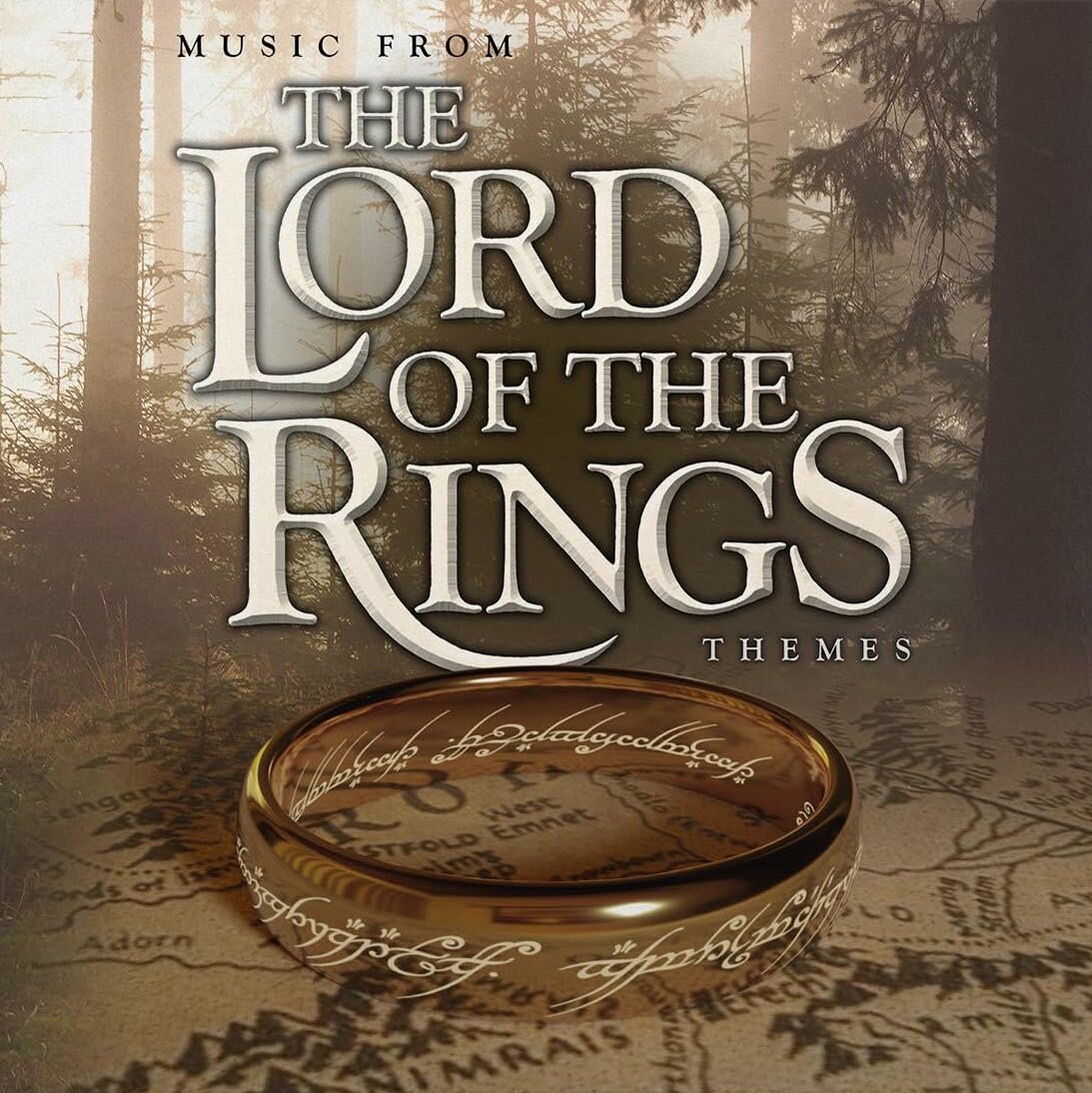 Виниловая пластинка Howard Shore Music From The Lord Of The Rings: Themes (White Clear Vinyl)