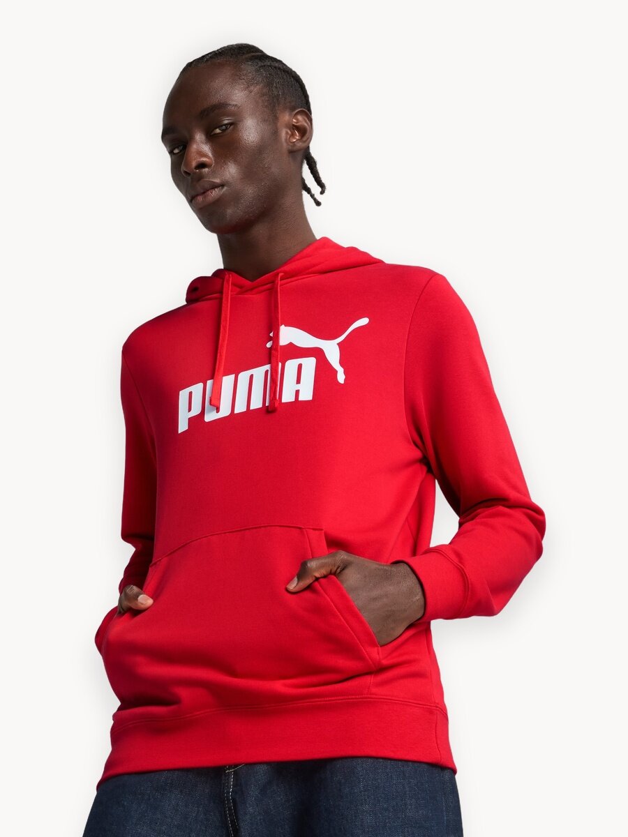 Худи PUMA ESS No. 1 Logo, размер XS, , красный