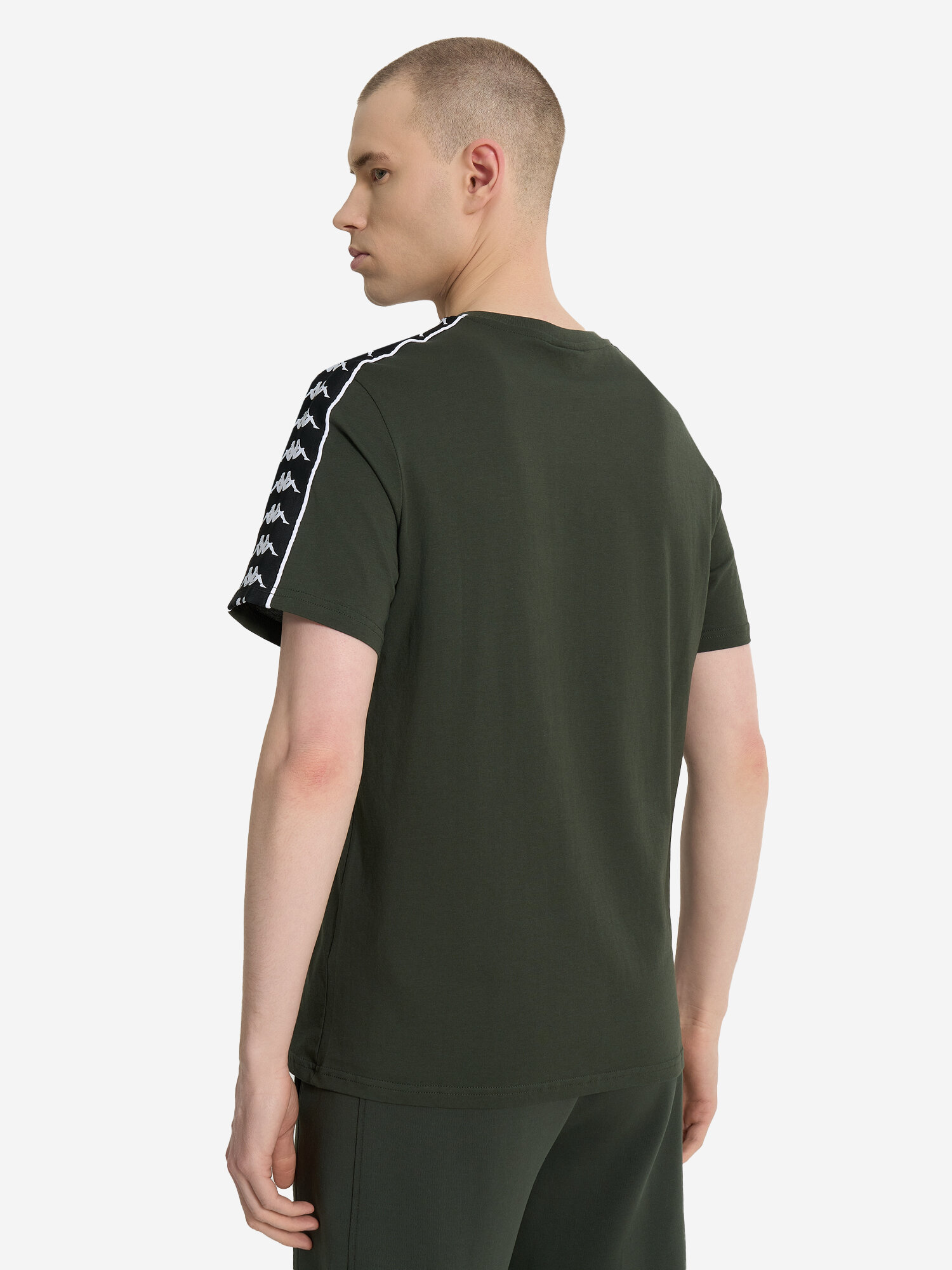 Футболка спортивная Kappa, размер 48, зеленый, — фото 1