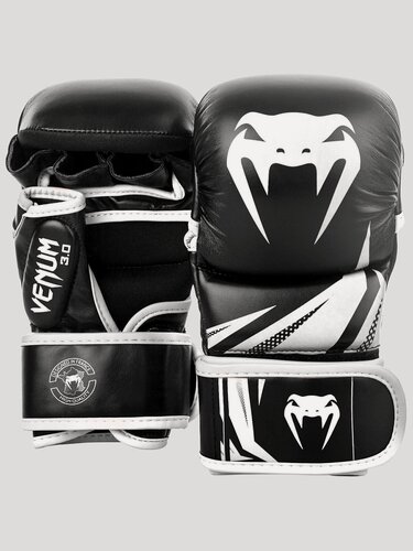 Изображение товара Перчатки ММА Venum Challenger 3.0 Black/White (L/XL)
