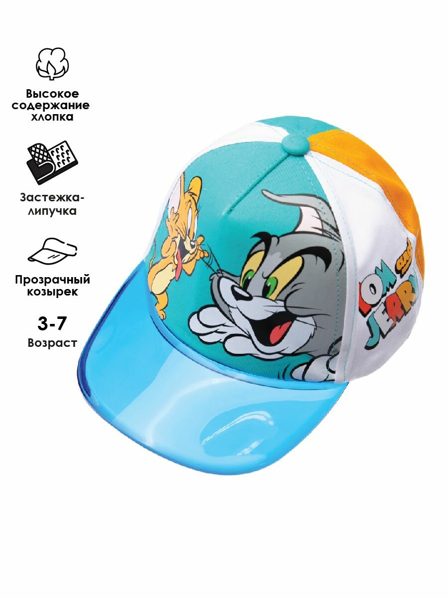 Бейсболка playToday Весна-лето 2025 для мальчиков