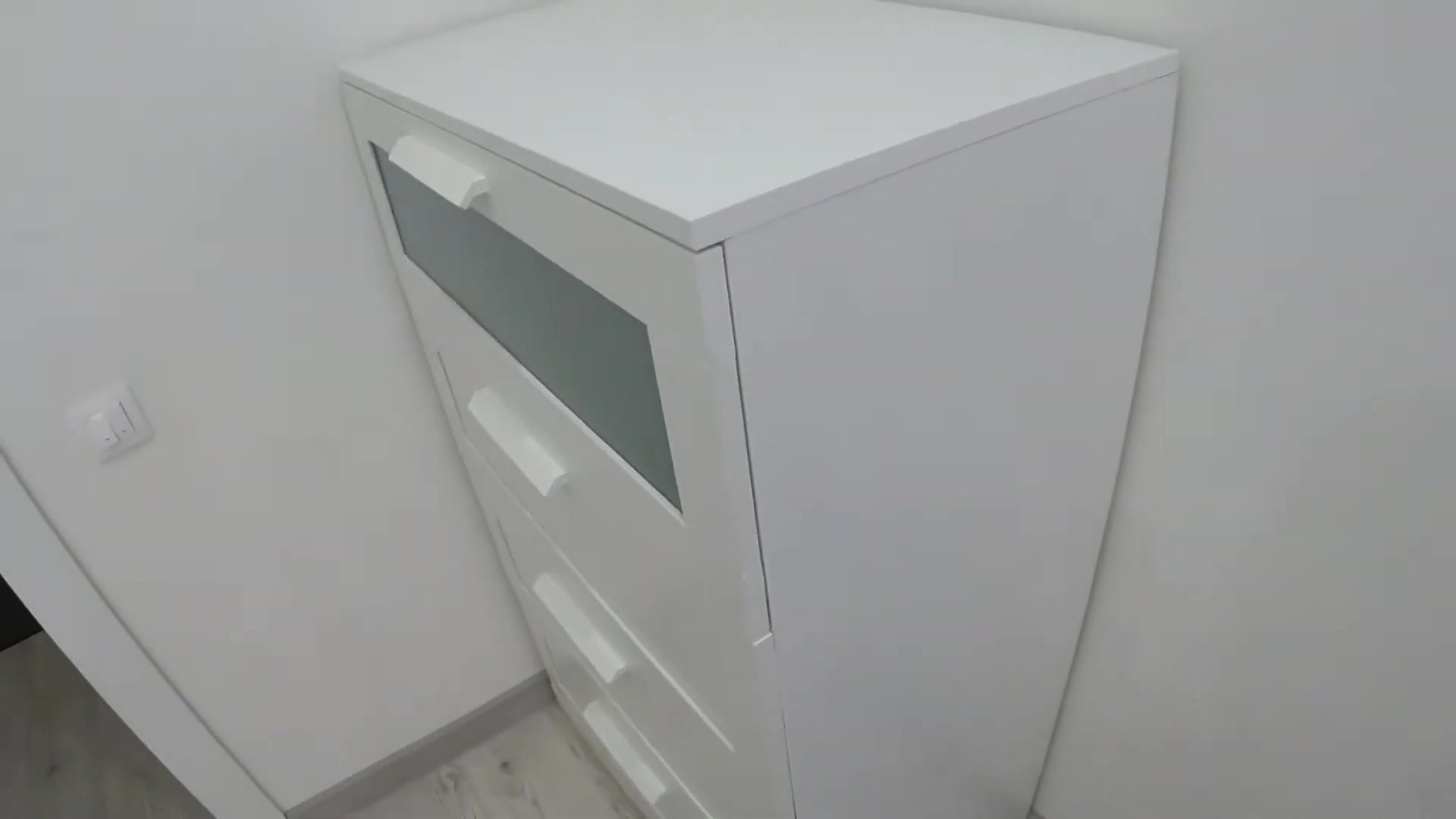 Комод IKEA BRIMNESE, 4 ящика, 78см x 124см x 46см, белый, оригинал — фото 1