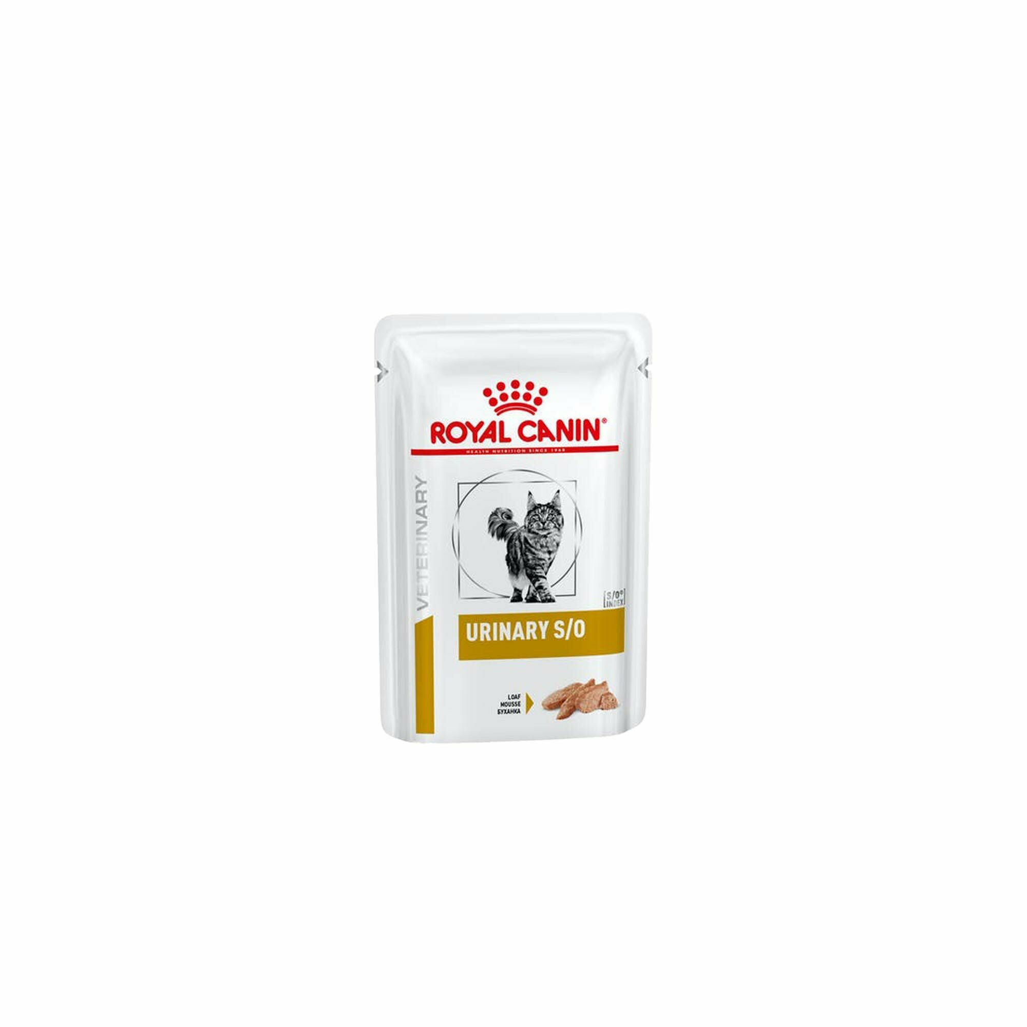 Royal Canin Urinary s/o влажный корм для кошек, 24 пакетика 85 г (кусочки в соусе)