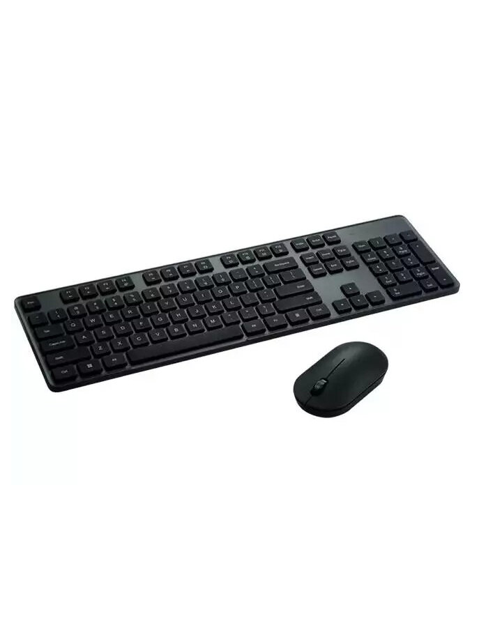 Клавиатура и мышка беспроводная Xiaomi Wireless Set 2 (WXJS02YM) Black (RU Гравировка)