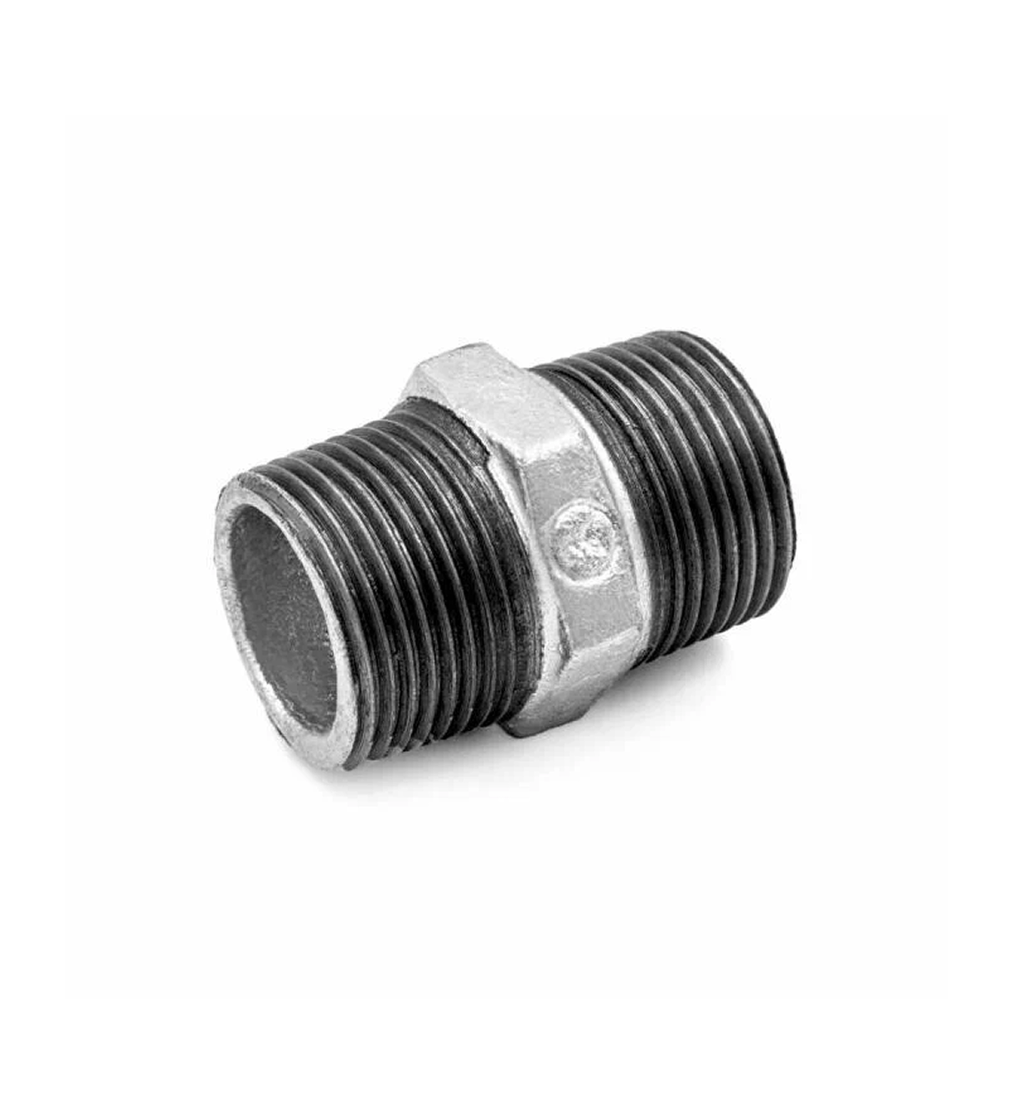 Ниппель Fittex PLUS, чугун, оцинкованный, сталь, Ду 50 (2") , 1 шт