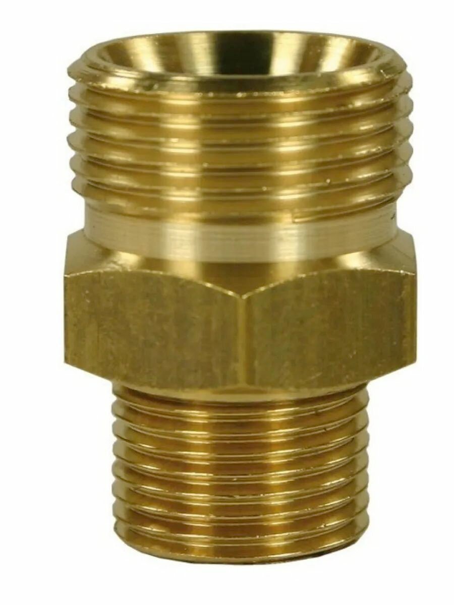 Переходник М22 1,5 внеш - 3/8 внеш — фото 1