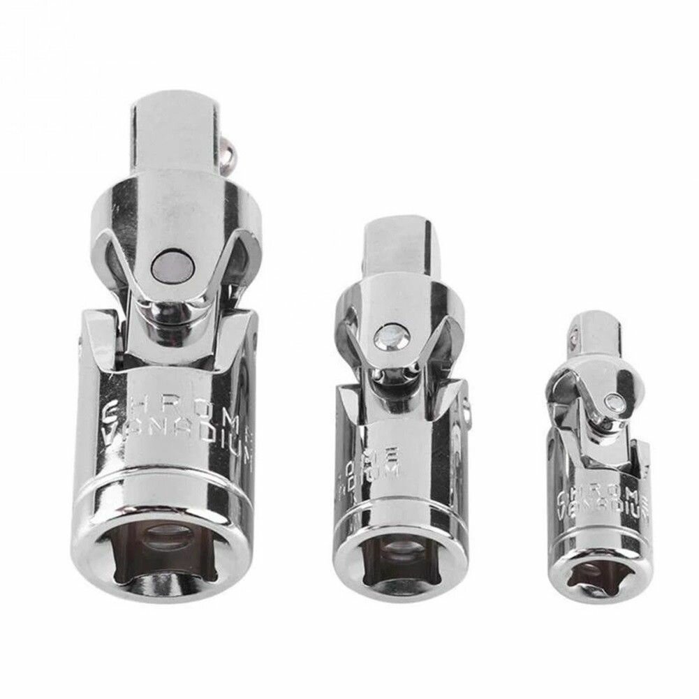 OZ-CUCR 3 шт. 1/4 3/8 1/2-дюймовый шарнирный удлинитель с трещоткой и поворотным инструментом