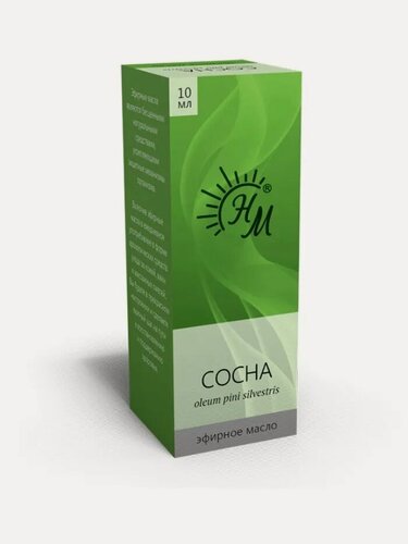 Изображение товара Натуральные масла Масло эфирное "Сосна", 100% натуральный продукт, 10 мл