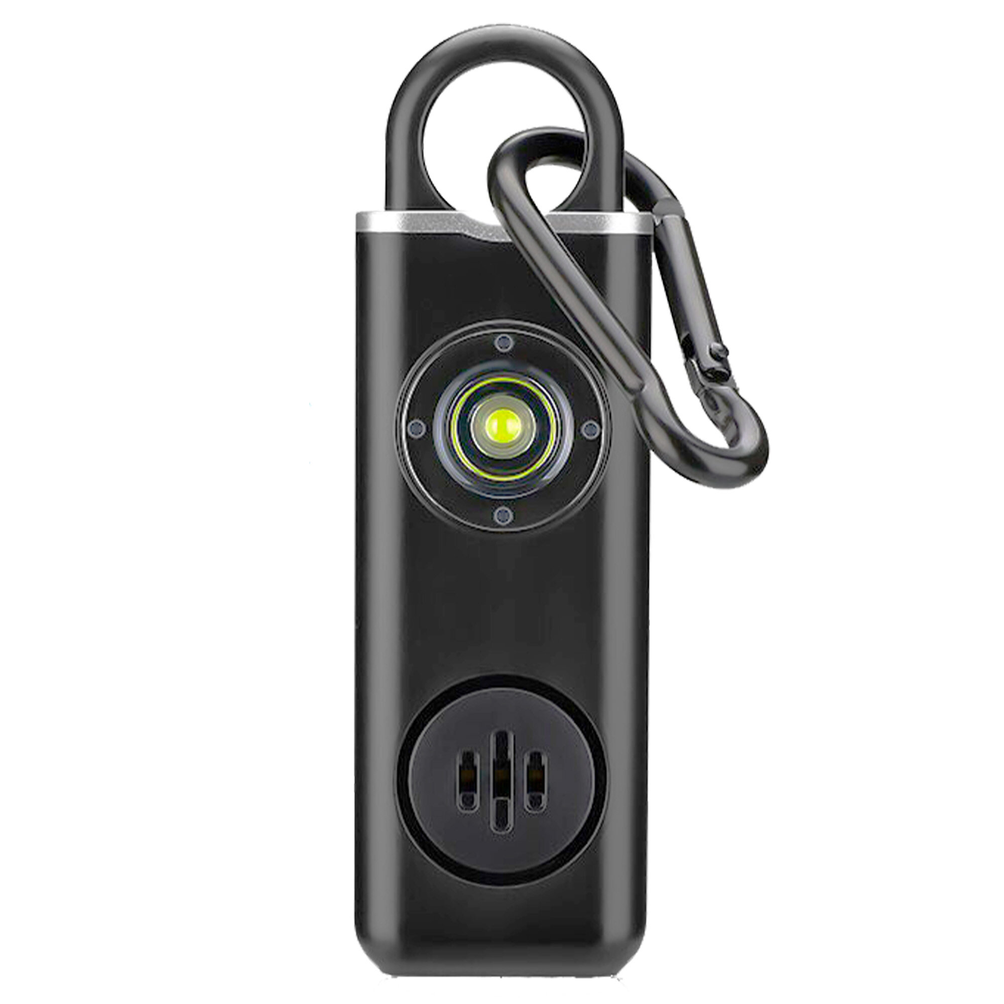 Сигнализация DIARDI , портативная, звуковая, световая, 130дБ, черная, пластик