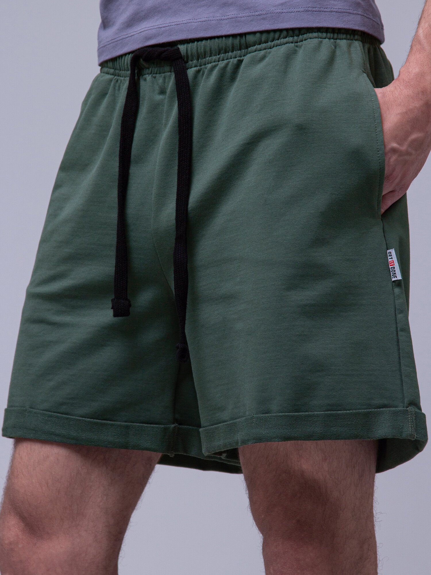 Шорты спортивные Frutto Rosso, размер XL, хаки — фото 1