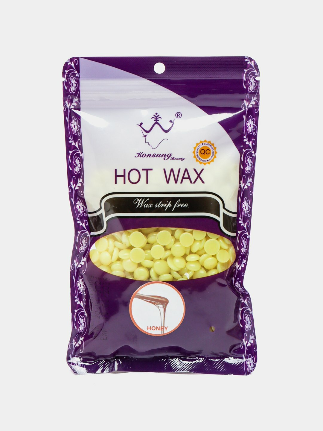 Воск для депиляции, профессиональный, гранулированный, пленочный, 100 гр.