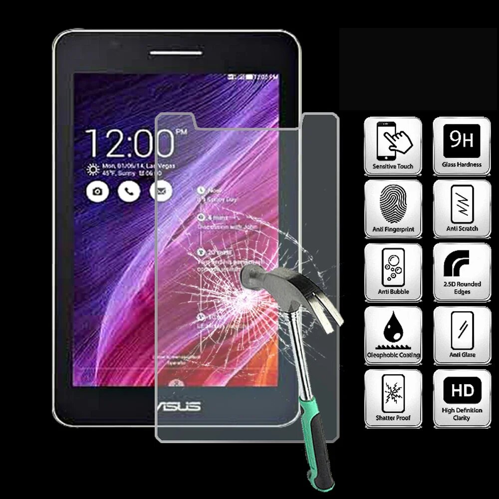 Для Asus ZenPad C 7.0 Z170C-CG-MG планшет закаленное стекло защитная пленка для экрана взрывозащищенная пленка против царапин